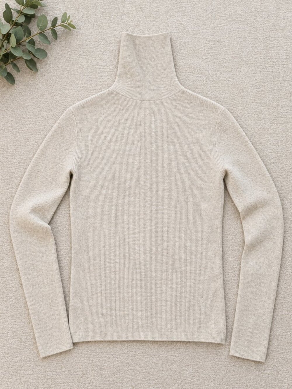 Cashmere turtleneck comfy soft pullover sweater knit stretchy long sleeve